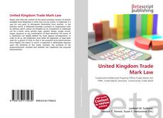 Обложка United Kingdom Trade Mark Law