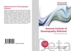 Bookcover of National Institute of Oceanography (Pakistan)