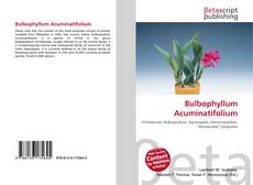 Portada del libro de Bulbophyllum Acuminatifolium