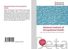 Buchcover von National Institute of Occupational Health