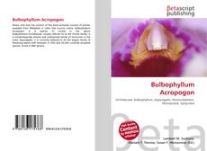 Capa do livro de Bulbophyllum Acropogon 