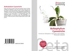 Copertina di Bulbophyllum Cyanotriche