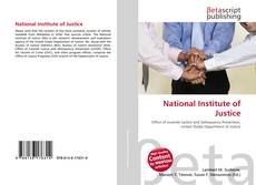 Borítókép a  National Institute of Justice - hoz