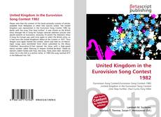 Bookcover of United Kingdom in the Eurovision Song Contest 1982