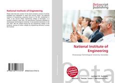 Buchcover von National Institute of Engineering