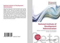 Buchcover von National Institute of Development Administration