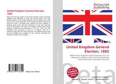 Buchcover von United Kingdom General Election, 1885