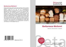 Buchcover von Barbarossa Bäckerei