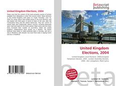 Copertina di United Kingdom Elections, 2004