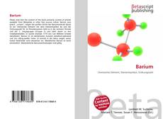 Copertina di Barium