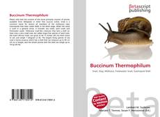 Copertina di Buccinum Thermophilum