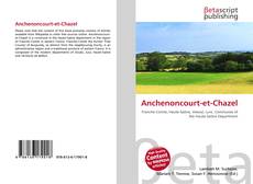 Buchcover von Anchenoncourt-et-Chazel