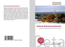 Capa do livro de Orford (Electoral District) 