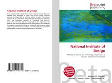 Portada del libro de National Institute of Design