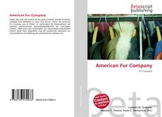 Bookcover of American Fur Company