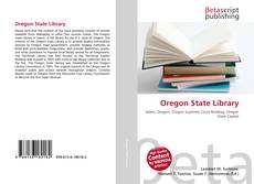 Обложка Oregon State Library