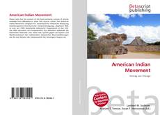 Capa do livro de American Indian Movement 