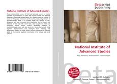 Copertina di National Institute of Advanced Studies