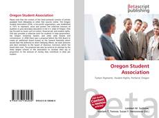 Buchcover von Oregon Student Association