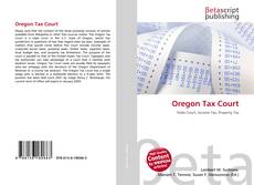 Buchcover von Oregon Tax Court