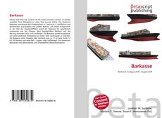 Buchcover von Barkasse