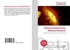 Buchcover von National Institute for Medical Research