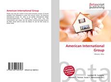 Capa do livro de American International Group 