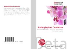 Buchcover von Bulbophyllum Cruentum