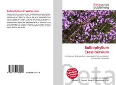 Capa do livro de Bulbophyllum Crassinervium 
