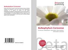 Bookcover of Bulbophyllum Coriscense