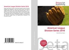 Capa do livro de American League Division Series 2010 