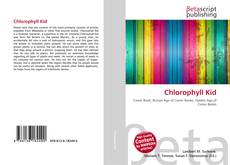 Capa do livro de Chlorophyll Kid 