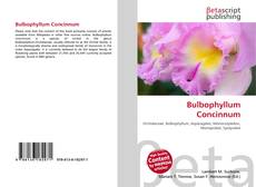 Bookcover of Bulbophyllum Concinnum