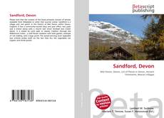 Capa do livro de Sandford, Devon 