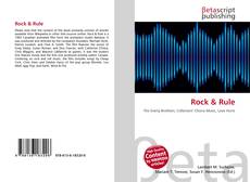 Buchcover von Rock & Rule