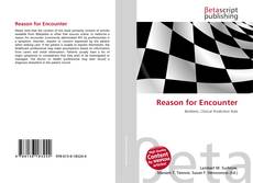 Capa do livro de Reason for Encounter 