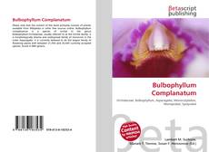 Buchcover von Bulbophyllum Complanatum