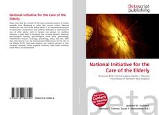 Bookcover of National Initiative for the Care of the Elderly