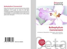 Bookcover of Bulbophyllum Commersonii