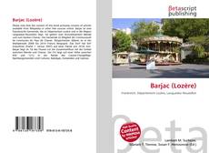 Barjac (Lozère) kitap kapağı