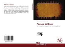 Buchcover von Adriano Goldman
