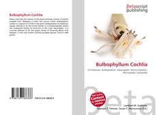 Bookcover of Bulbophyllum Cochlia