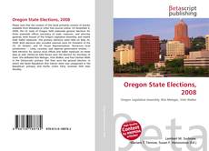 Oregon State Elections, 2008的封面