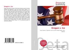 Обложка Oregon v. Ice