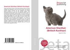 Portada del libro de American Shorthair (Britisch Kurzhaar)