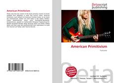 American Primitivism kitap kapağı