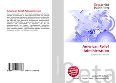 American Relief Administration kitap kapağı