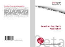 Portada del libro de American Psychiatric Association