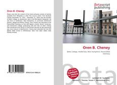 Portada del libro de Oren B. Cheney