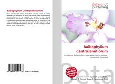 Capa do livro de Bulbophyllum Centrosemiflorum 